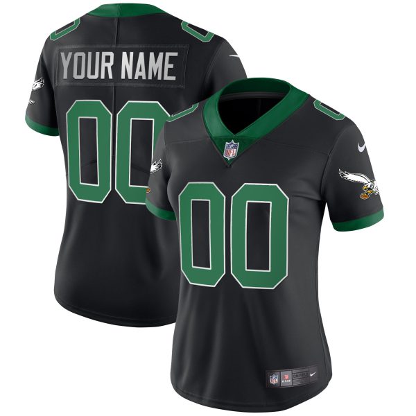 Eagles Gold & Kelly Vapor Custom Jersey - All Stitched - Image 11