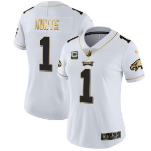 Women's Eagles Gold & Split Vapor - All Stitched