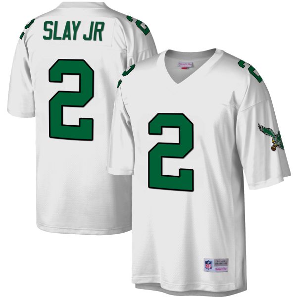 Eagles Big & Tall 1990 Legacy White Jersey - All Stitched - Image 9
