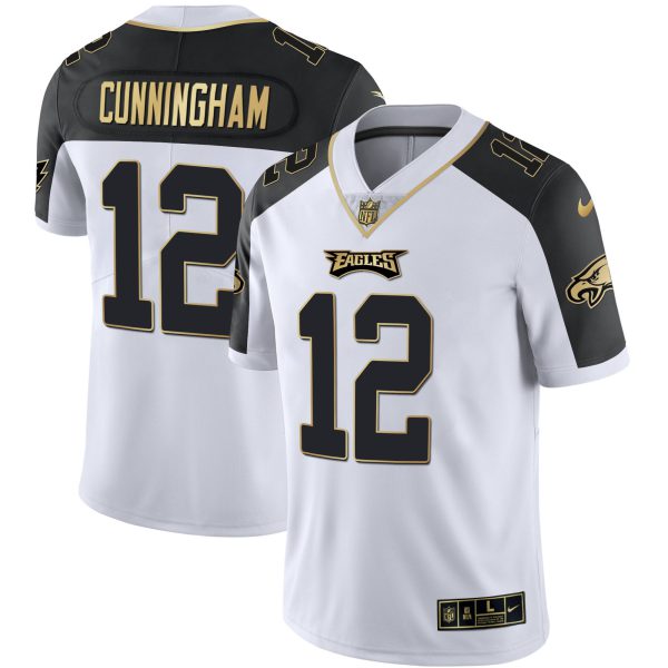 Men's Eagles Alternate Vapor Black Gold Limited - All Stitched - Image 11