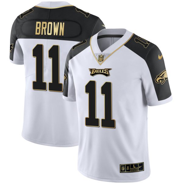 Men's Eagles Alternate Vapor Black Gold Limited - All Stitched - Image 14