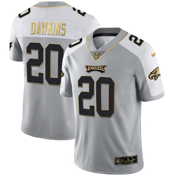 Men's Eagles Alternate Vapor Black Gold Limited - All Stitched - Image 21