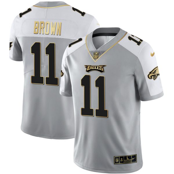 Men's Eagles Alternate Vapor Black Gold Limited - All Stitched - Image 22