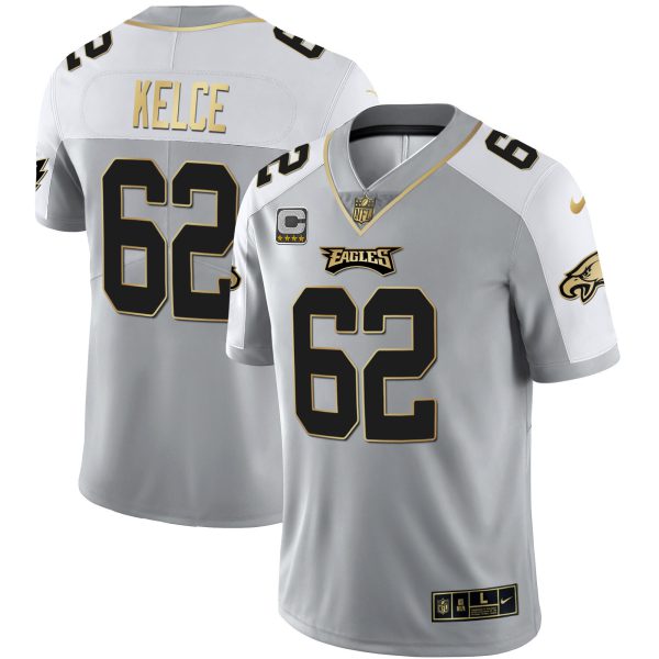 Men's Eagles Alternate Vapor Black Gold Limited - All Stitched - Image 23