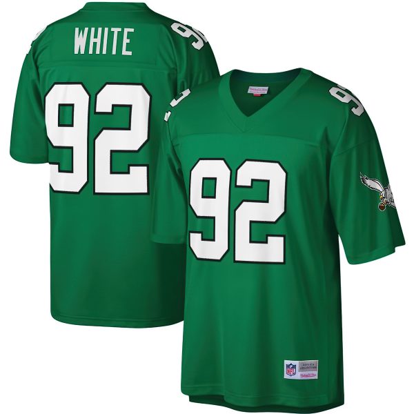 Eagles Big & Tall 1990 Retired Kelly Green Jersey - All Stitched - Image 2