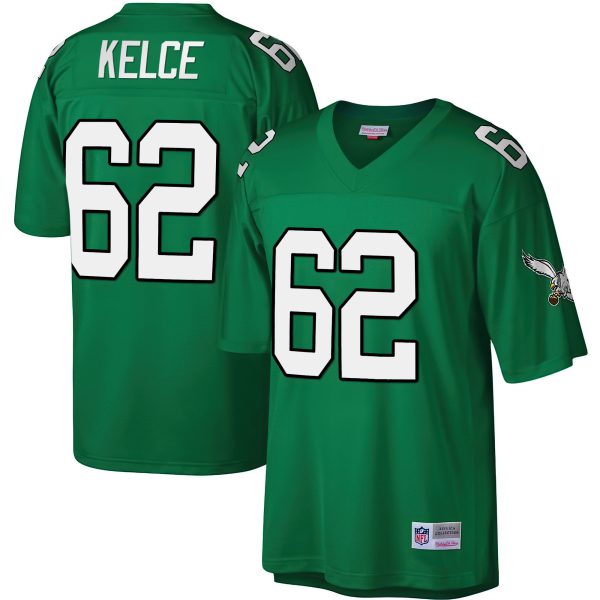 Eagles Big & Tall 1990 Retired Kelly Green Jersey - All Stitched - Image 8