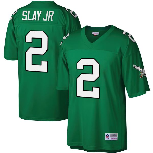 Eagles Big & Tall 1990 Retired Kelly Green Jersey - All Stitched - Image 9