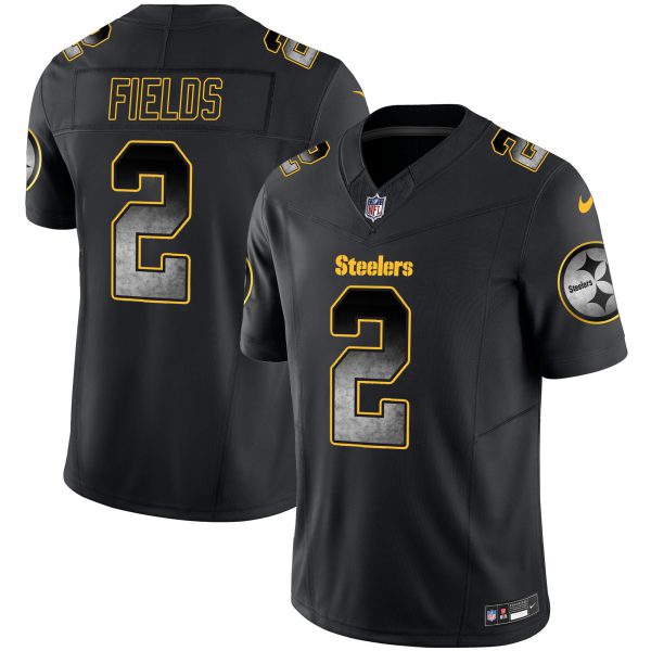 Men's Steelers Arch Smoke Vapor Jersey - All Stitched - Image 2