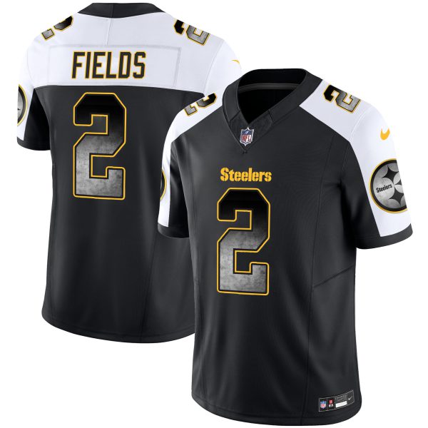 Men's Steelers Arch Smoke Vapor Jersey - All Stitched - Image 10