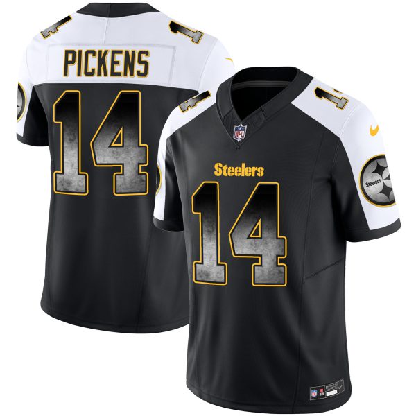 Men's Steelers Arch Smoke Vapor Jersey - All Stitched - Image 13