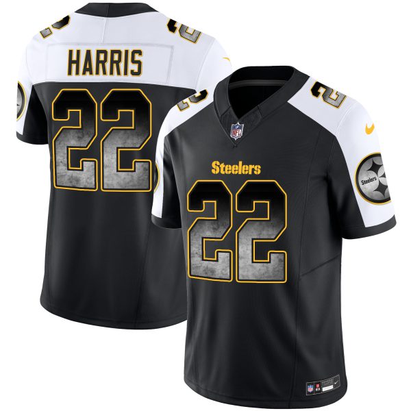 Men's Steelers Arch Smoke Vapor Jersey - All Stitched - Image 14