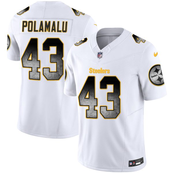 Men's Steelers Arch Smoke Vapor Jersey - All Stitched - Image 23