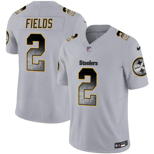 Men's Steelers Arch Smoke Vapor Jersey - All Stitched - Image 26