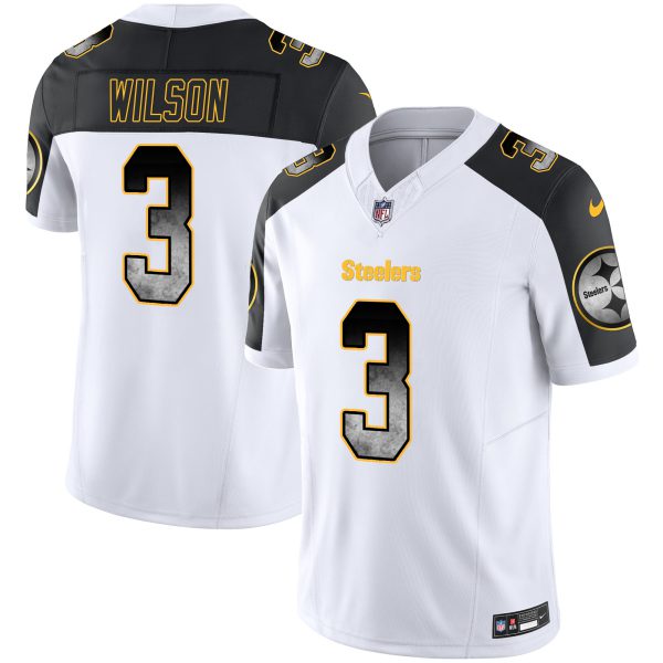Men's Steelers Arch Smoke Vapor Jersey - All Stitched - Image 41