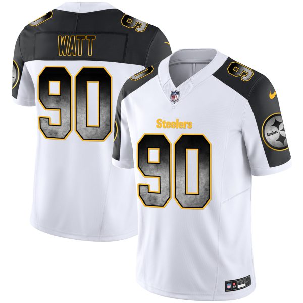 Men's Steelers Arch Smoke Vapor Jersey - All Stitched - Image 43