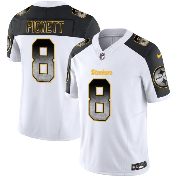 Men's Steelers Arch Smoke Vapor Jersey - All Stitched - Image 44