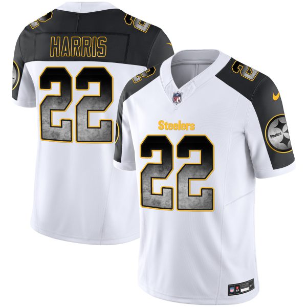 Men's Steelers Arch Smoke Vapor Jersey - All Stitched - Image 46