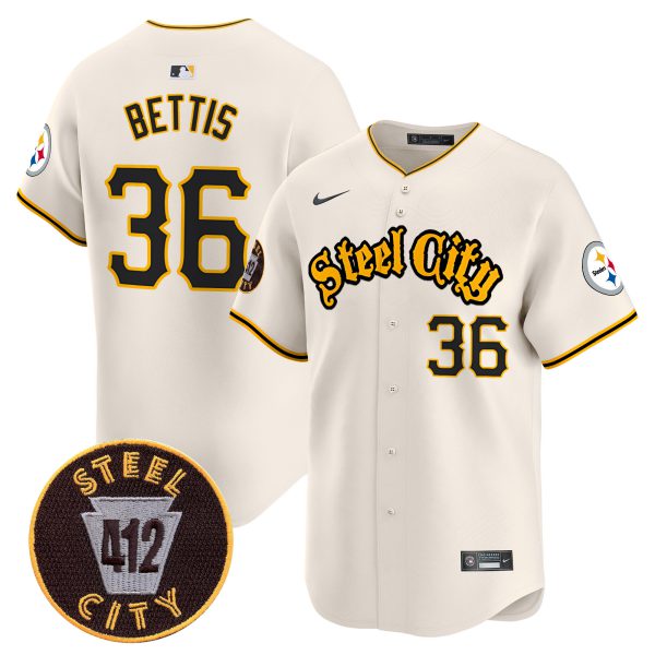 Men's Steelers 412 Patch Vapor Premier Limited Jersey - All Stitched - Image 15