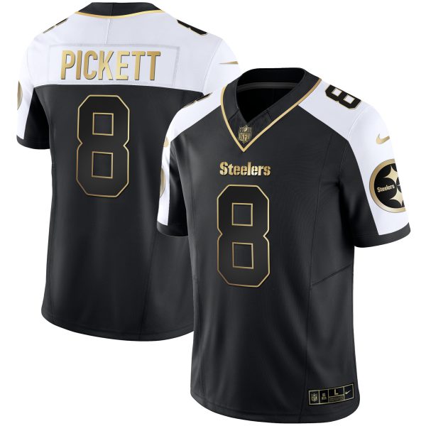 Men's Steelers Gold Vapor Jersey - All Stitched - Image 2