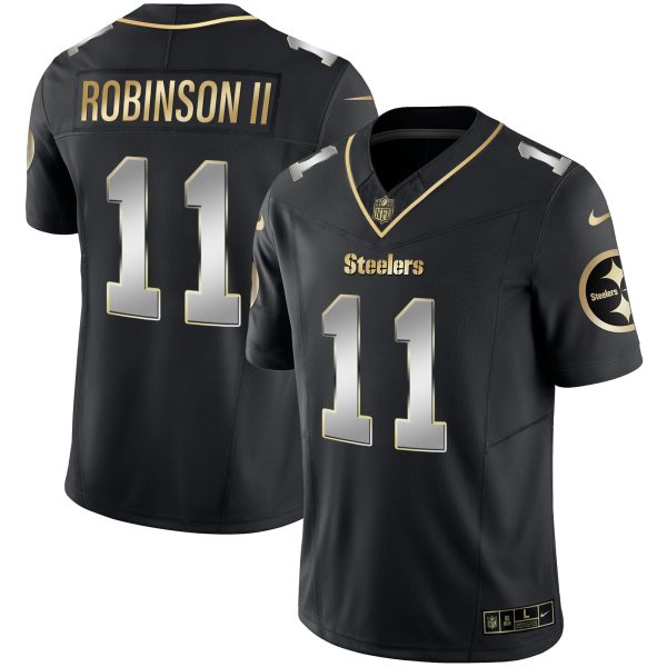 Men's Steelers Gold Vapor Jersey - All Stitched - Image 12