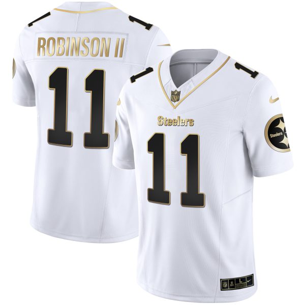 Men's Steelers Gold Vapor Jersey - All Stitched - Image 26