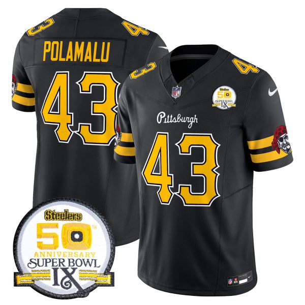 Men's Pittsburgh Steelers 2024 Vapor Limited Jersey - All Stitched - Image 5