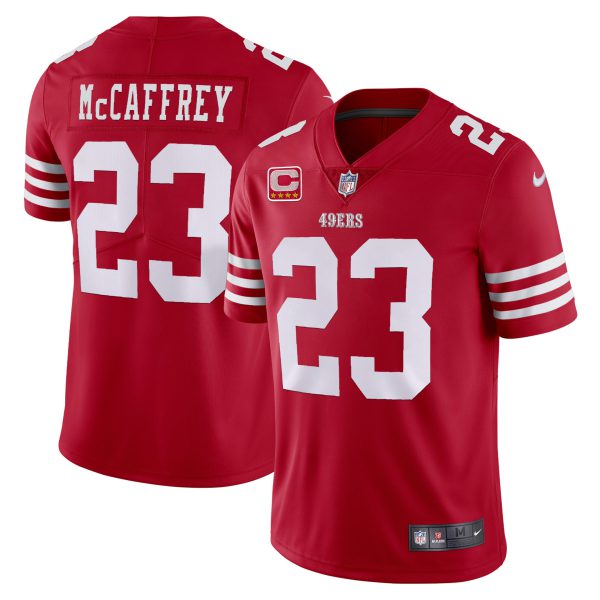 Youth's Christian McCaffrey 49ers Gold & Split - All Stitched - Image 4