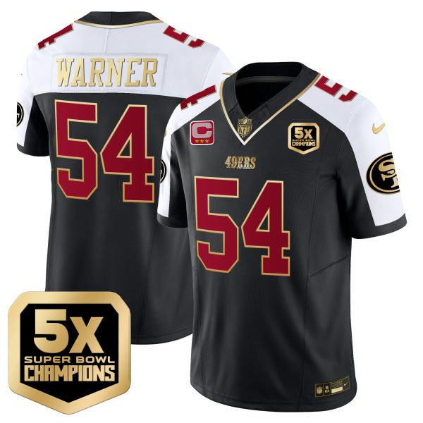 Men's 49ers 5x Super Bowl Champions Vapor Limited Jersey - All Stitched - Image 5