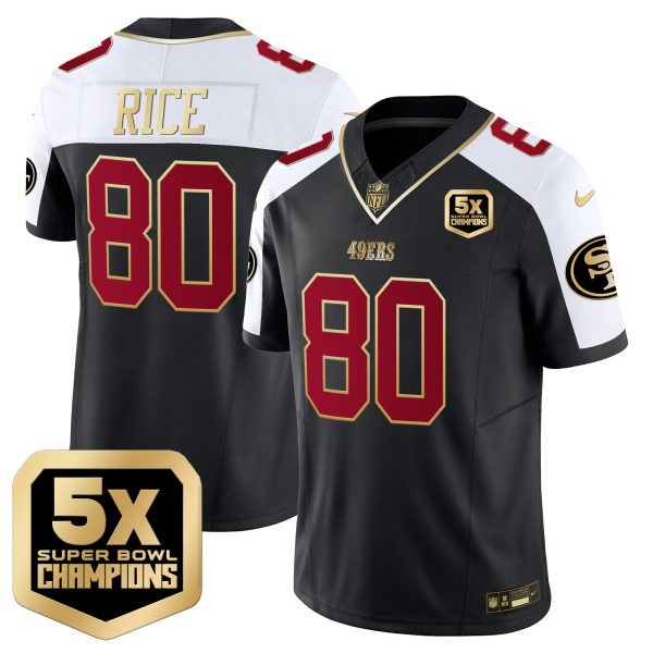 Men's 49ers 5x Super Bowl Champions Vapor Limited Jersey - All Stitched - Image 6