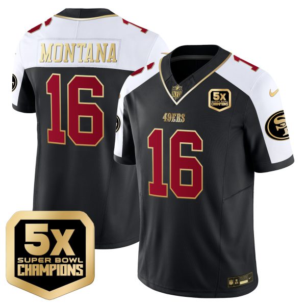 Men's 49ers 5x Super Bowl Champions Vapor Limited Jersey - All Stitched - Image 8