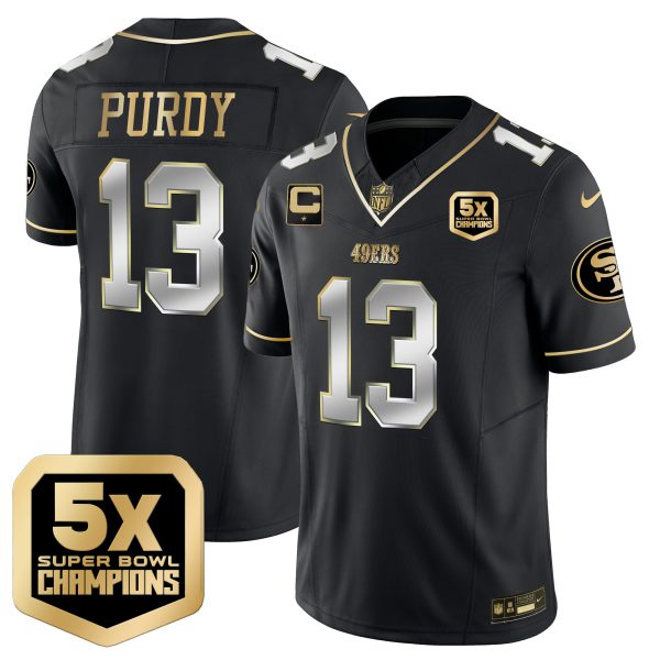 Men's 49ers 5x Super Bowl Champions Vapor Limited Jersey - All Stitched - Image 33