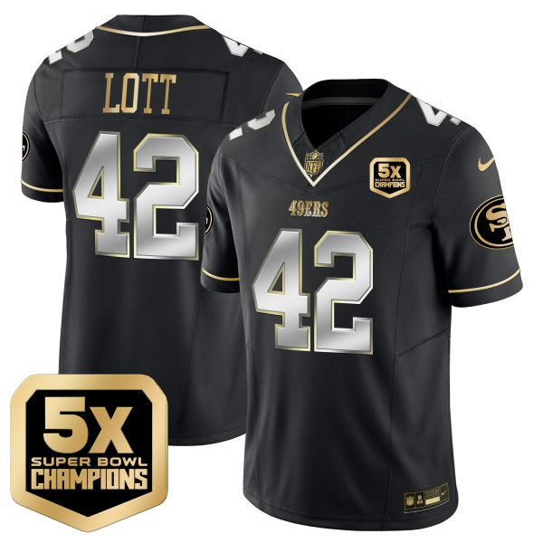 Men's 49ers 5x Super Bowl Champions Vapor Limited Jersey - All Stitched - Image 39