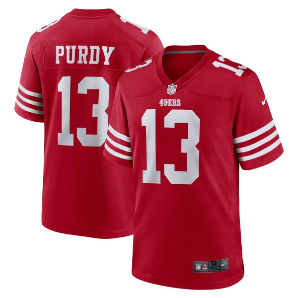 Brock Purdy San Francisco 49ers Game Jersey - All Stitched - Image 4