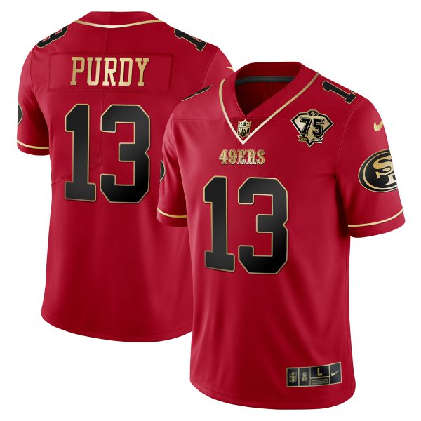 Brock Purdy San Francisco 49ers Game Jersey - All Stitched - Image 12