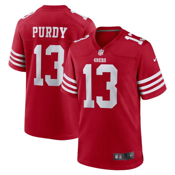 Brock Purdy San Francisco 49ers Game Jersey - All Stitched - Image 18