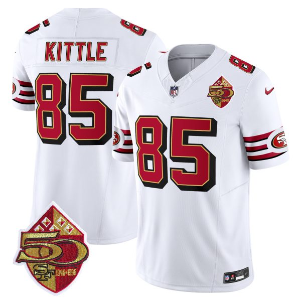 Men's 49ers 1996 Throwback Vapor Limited Jersey - All Stitched - Image 14