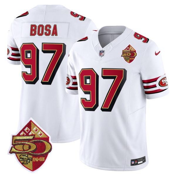 Men's 49ers 1996 Throwback Vapor Limited Jersey - All Stitched - Image 17