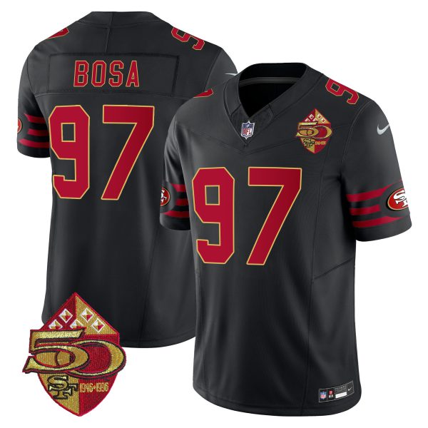 Men's 49ers 1996 Throwback Vapor Limited Jersey - All Stitched - Image 27