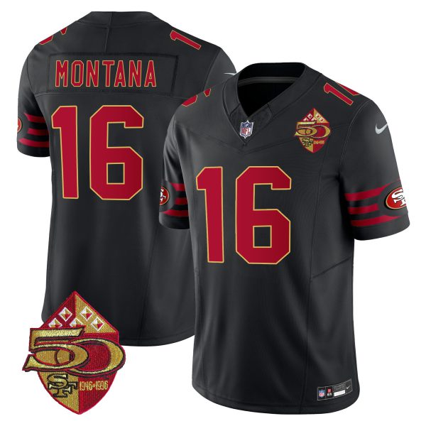 Men's 49ers 1996 Throwback Vapor Limited Jersey - All Stitched - Image 28