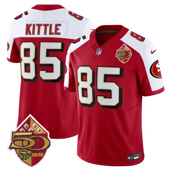 Men's 49ers 1996 Throwback Vapor Limited Jersey - All Stitched - Image 34