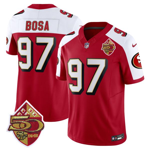 Men's 49ers 1996 Throwback Vapor Limited Jersey - All Stitched - Image 37