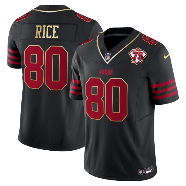 Men's 49ers 2023 Vapor Gold Trim Limited Jersey - All Stitched - Image 28