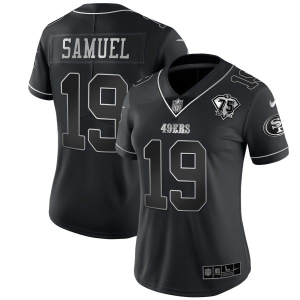 49ers 75th Anniversary Patch Black Silver Limited - All Stitched - Image 9