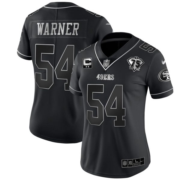 49ers 75th Anniversary Patch Black Silver Limited - All Stitched - Image 11