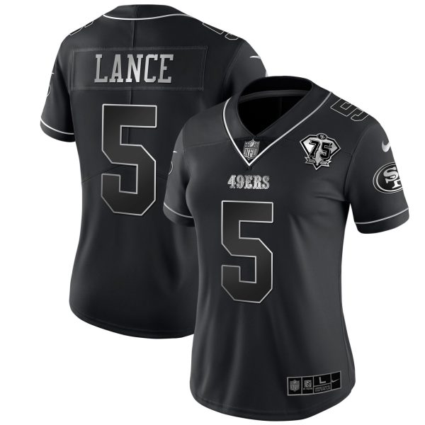 49ers 75th Anniversary Patch Black Silver Limited - All Stitched - Image 14
