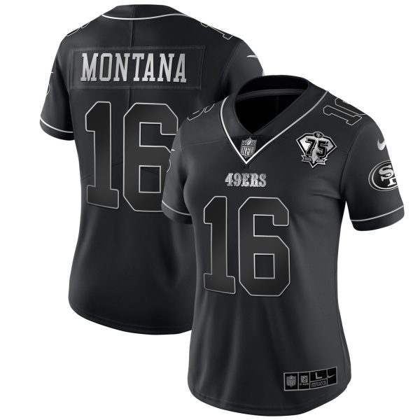 49ers 75th Anniversary Patch Black Silver Limited - All Stitched - Image 15