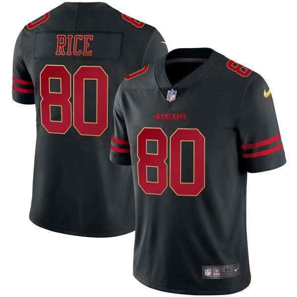 49ers Black Gold Vapor Player Jersey - All Stitched - Image 5