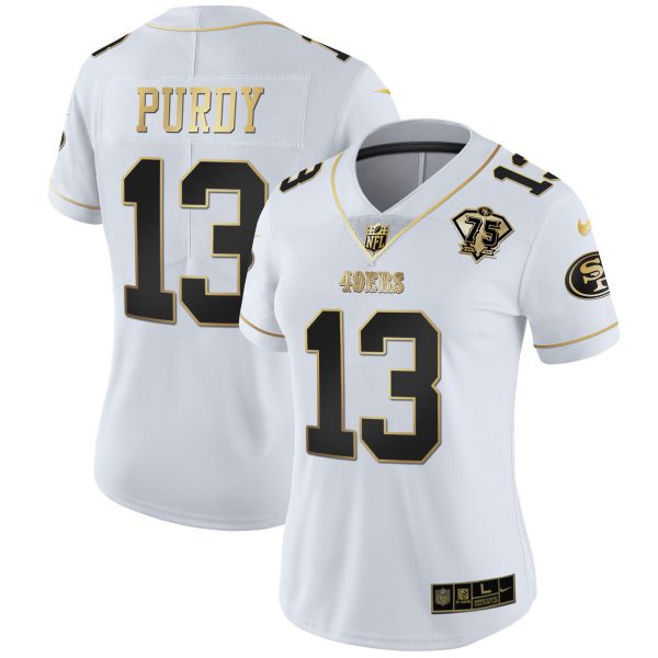 Women's Brock Purdy San Francisco 49ers Game Jersey - All Stitched - Image 2