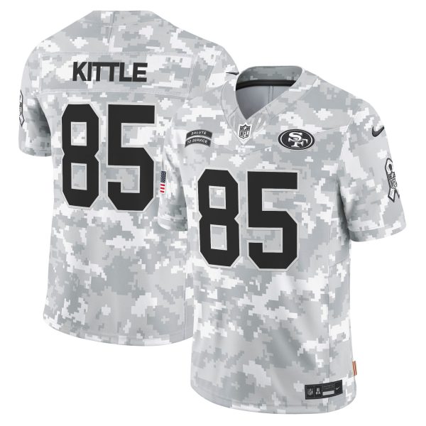 Men's 49ers 2024 Salute to Service Vapor Limited Jersey - All stitched - Image 4