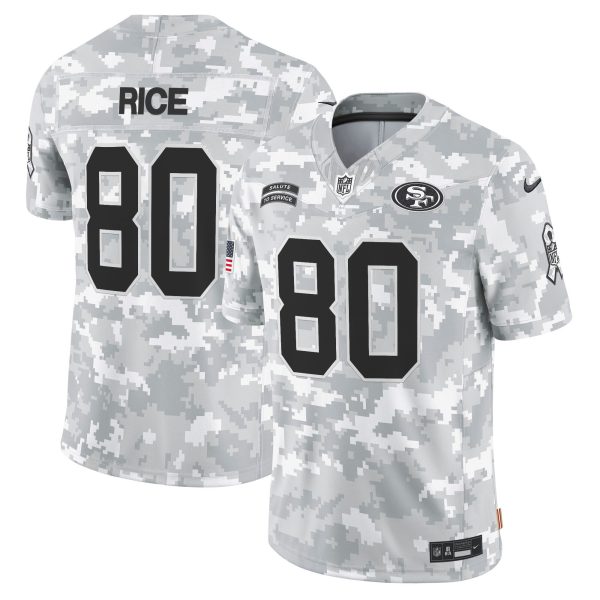 Men's 49ers 2024 Salute to Service Vapor Limited Jersey - All stitched - Image 6